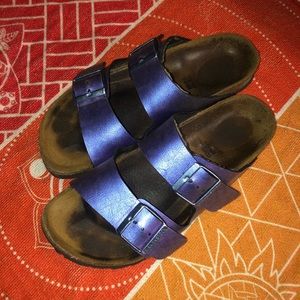 Birkenstock Arizona Gem Violet sandals